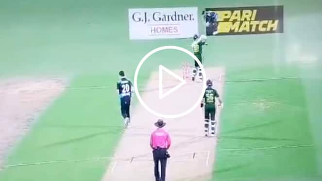 [Watch] Fakhar Zaman's 'Frustrated Cry' After Getting Bowled By Adam Milne